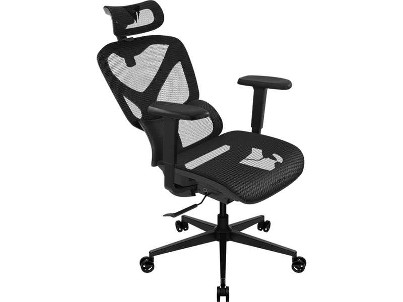 ThunderX3 YTC Mesh Black Gaming Stuhl - Schwarz - Mesh - 123 kg