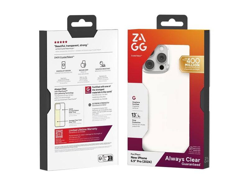 ZAGG Crystal Palace for Apple iPhone 16 Pro Max