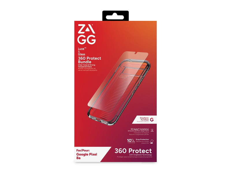 ZAGG Luxe & Glass 360 for Google Pixel 8a