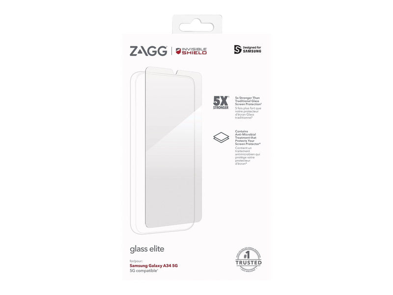 ZAGG InvisibleShield Glass Elite for Samsung Galaxy A34 5G