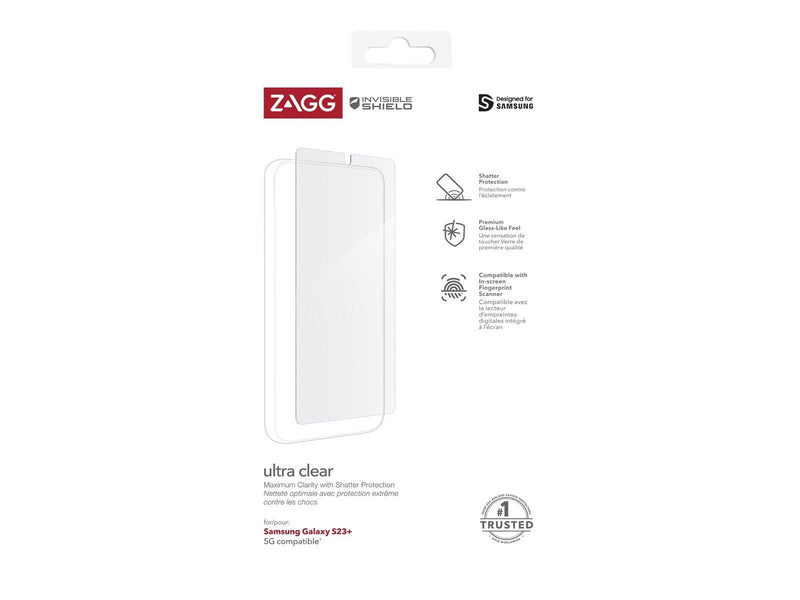 ZAGG InvisibleShield Ultra Clear for Samsung Galaxy S23+