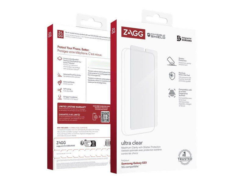 ZAGG InvisibleShield Ultra Clear for Samsung Galaxy S23+