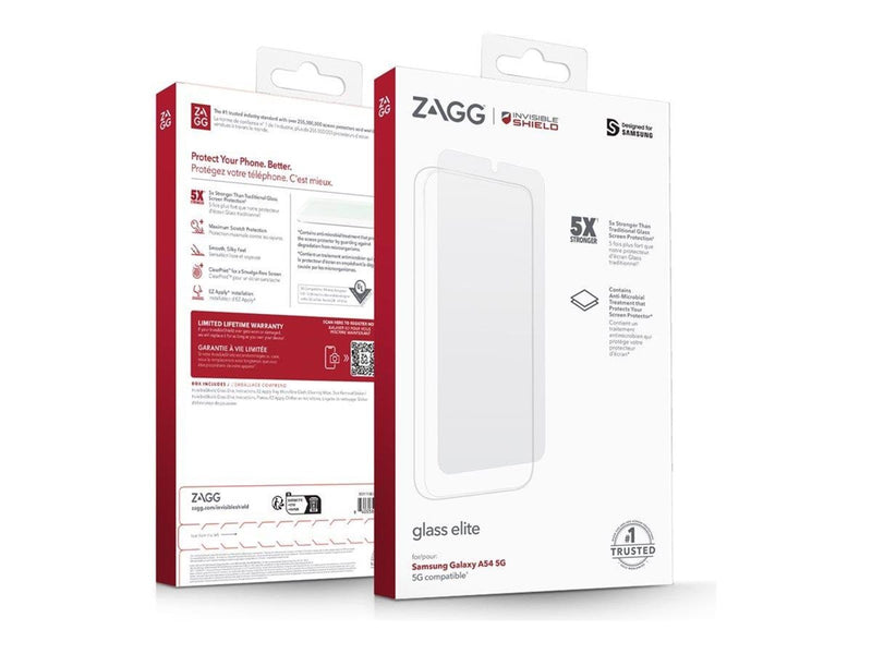 ZAGG InvisibleShield Glass Elite for Samsung Galaxy A54