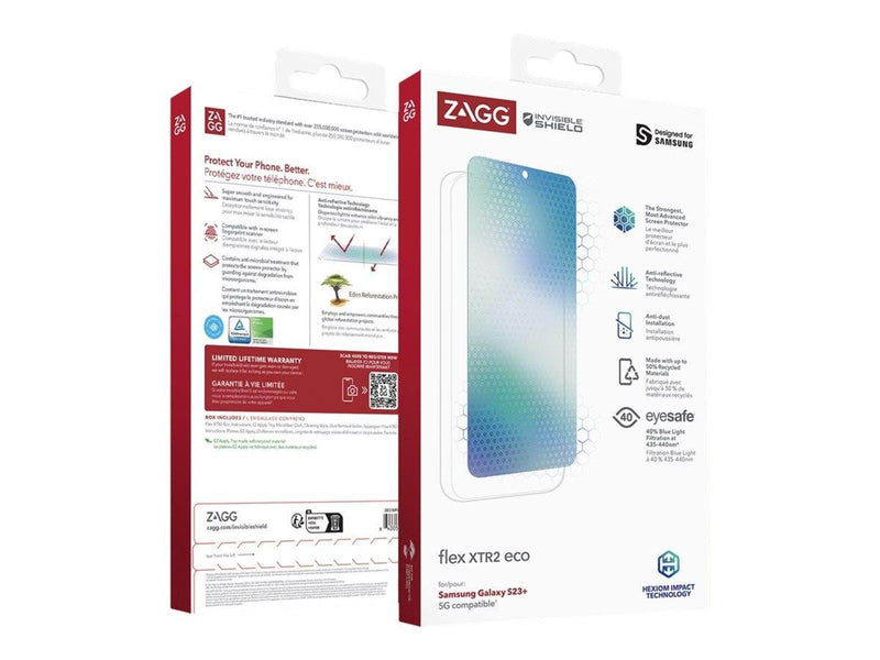 ZAGG InvisibleShield Flex XTR2 ECO for Samsung Galaxy S23