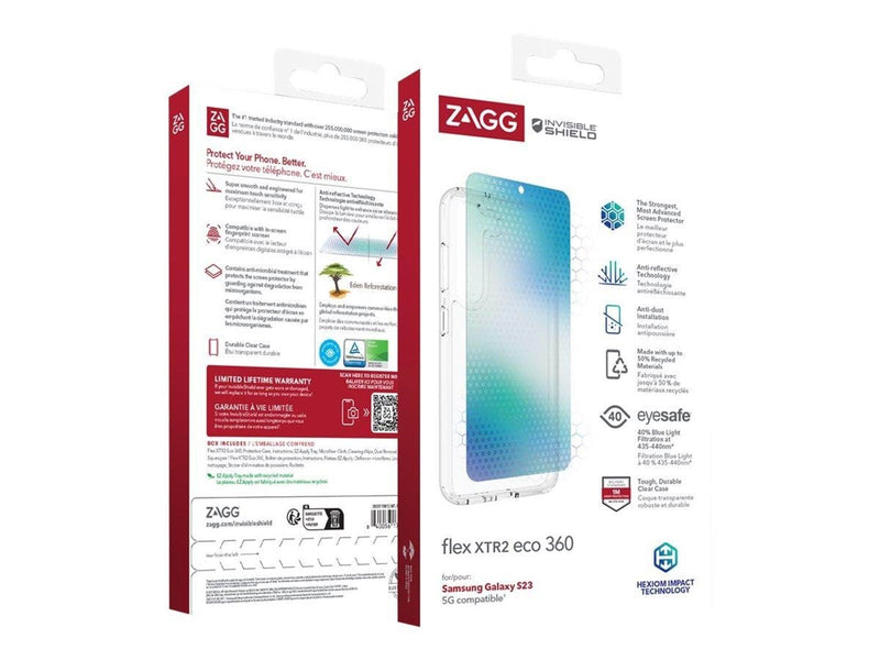 ZAGG InvisibleShield Flex XTR2 ECO 360 for Samsung Galaxy S23