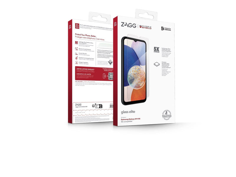 ZAGG InvisibleShield Glass Elite for Samsung Galaxy A14 5G