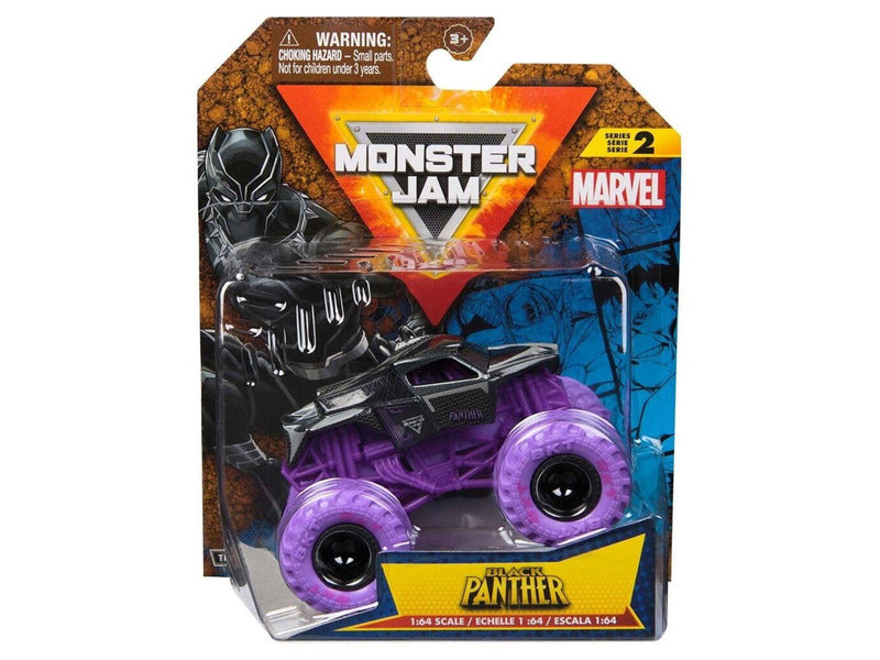 Monster Jam 1:64 Marvel Single-Black Panther V2