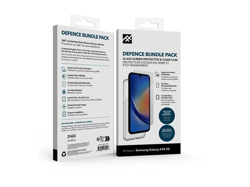 ZAGG iFrogz Defence for Samsung Galaxy A34 5G