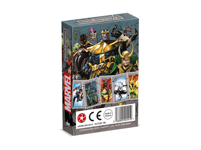 Winning Moves Marvel Universe - Playing Cards
