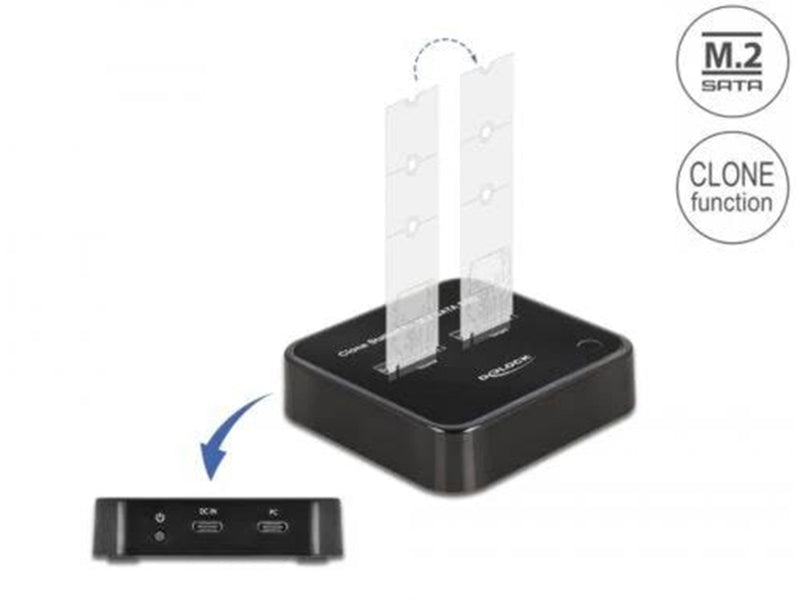 DeLOCK - SSD docking station - M.2 Card - USB-C 3.2 (Gen 2)