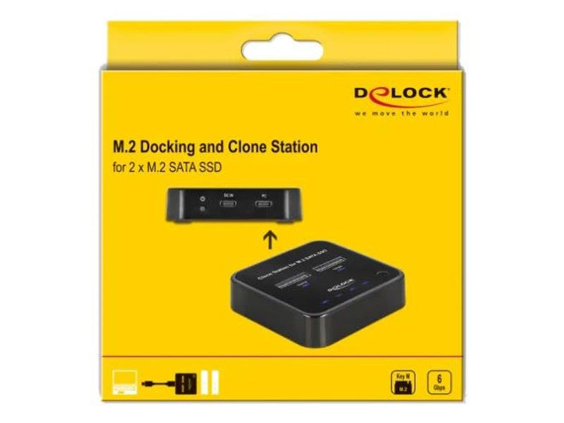 DeLOCK - SSD docking station - M.2 Card - USB-C 3.2 (Gen 2)