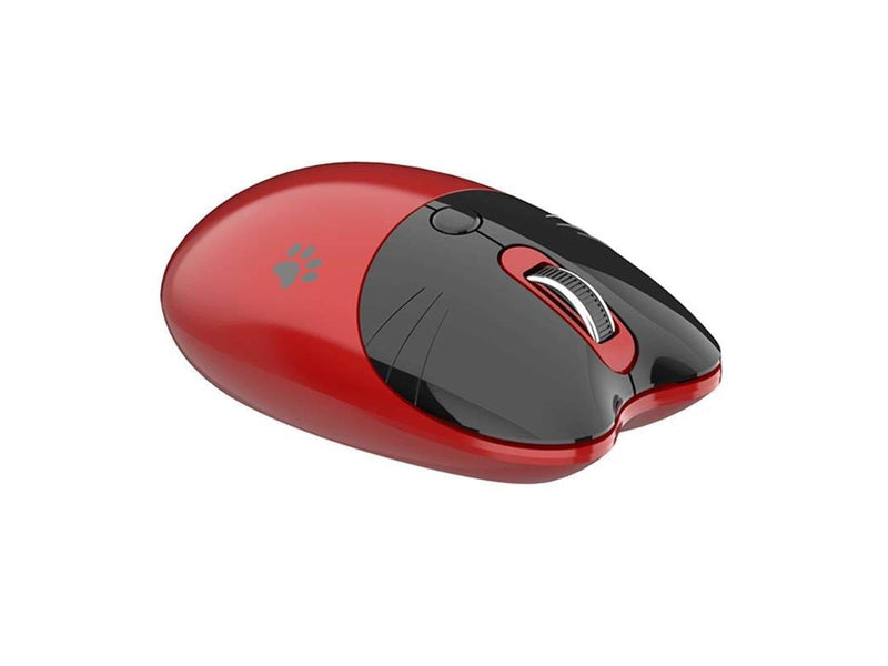 Mofii Wireless Mouse M3DM Red/Black - Maus (Schwarz)