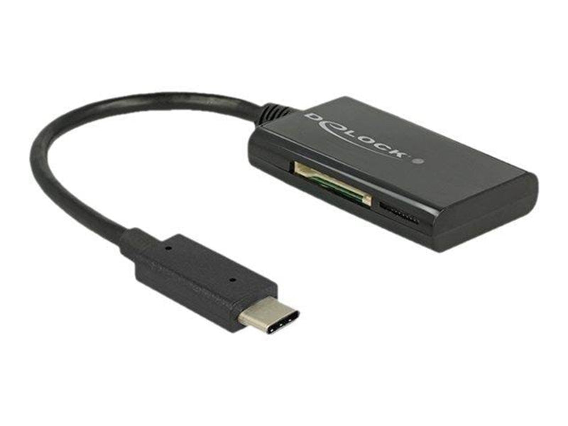 DeLOCK USB 3.1 Gen 1 Card Reader USB Type-C male 4 Slots