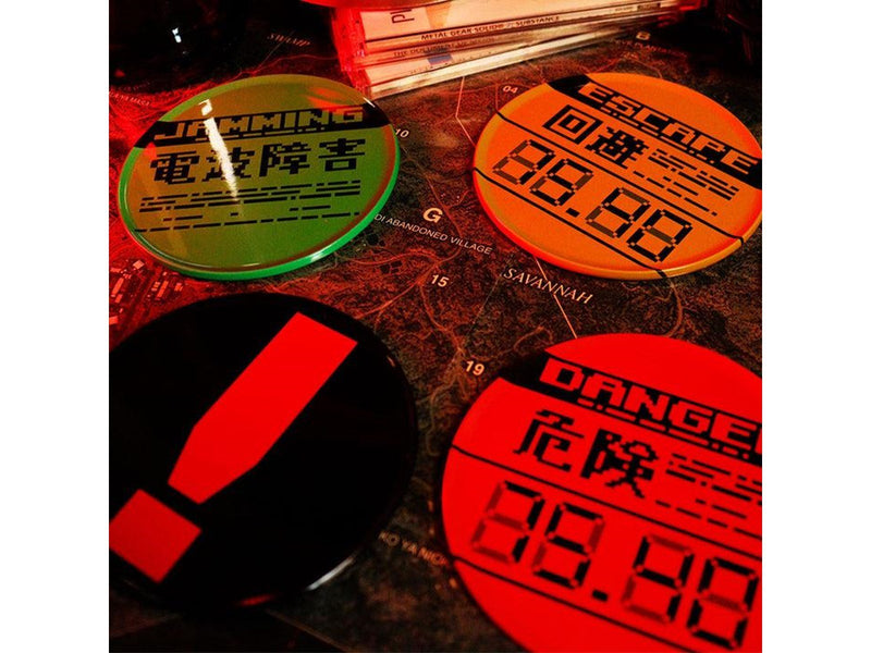 FaNaTtik - Metal Gear Solid Set of 4 Limited Edition Metal Coasters - Untersetzer