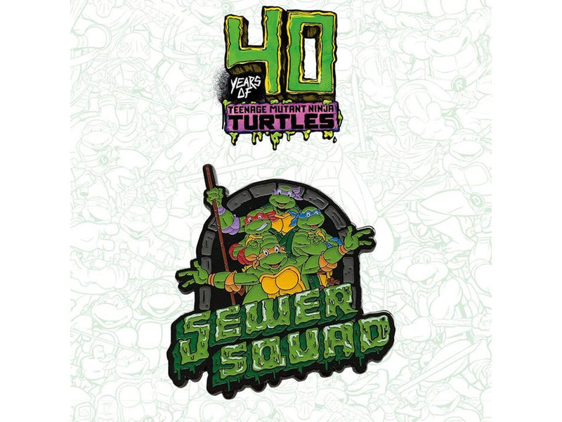 FaNaTtik - Teenage Mutant Ninja Turtles Limited Edition 40th Anniversary Pin Badge - Pin / Button
