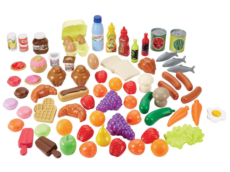 Ecoiffier 100% Chef Toy Food 75pcs.
