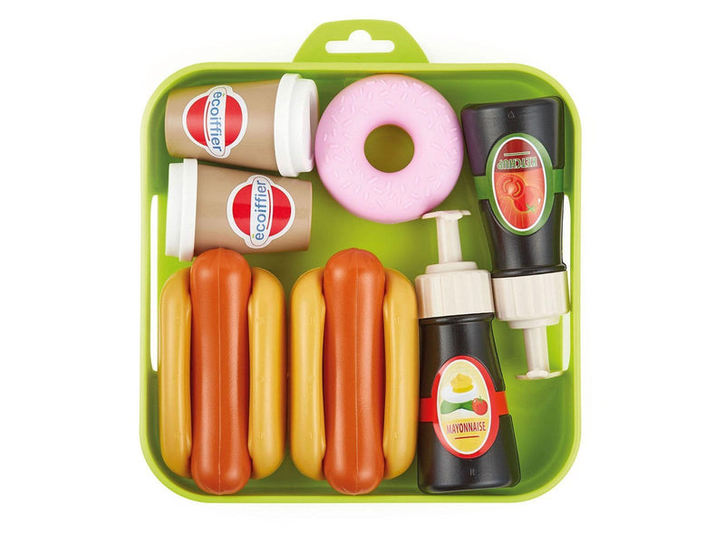 Ecoiffier Play food Play set 8 pieces.