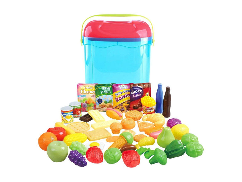 PLAY Toys Food in Storage Box 51pcs.