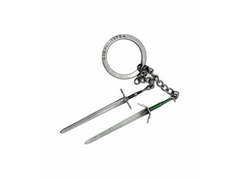 Good Loot - The Witcher 3 Geralt Two Swords Keychain - Schlüsselanhänger