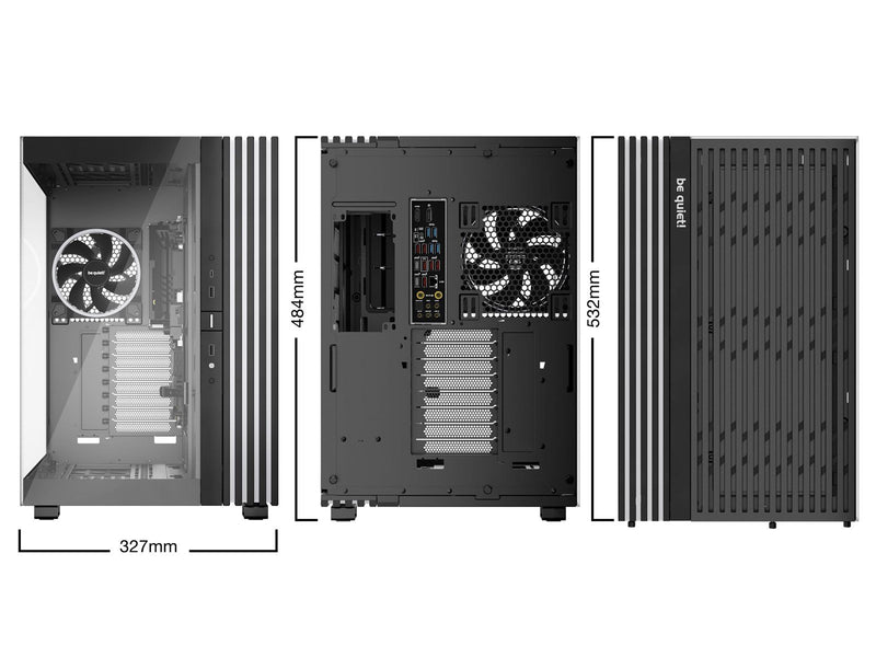 be quiet! LIGHT BASE 900 FX Black - Gehäuse - Fulltower - Schwarz