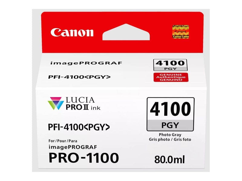 Canon PFI-4100 / 6784C001 Photo Grey - Tintenpatrone Foto Grau