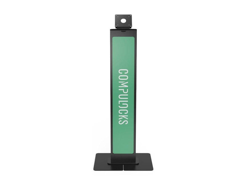 Compulocks BrandMe stand - for LCD display - brandable with large base plate - black