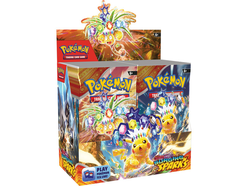 Pokemon TCG Booster Display Box (36 packs) - Scarlet & Violet Surging Sparks
