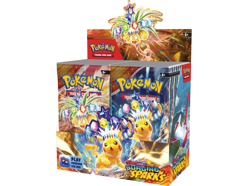 Pokemon TCG Booster Display Box (36 packs) - Scarlet & Violet Surging Sparks