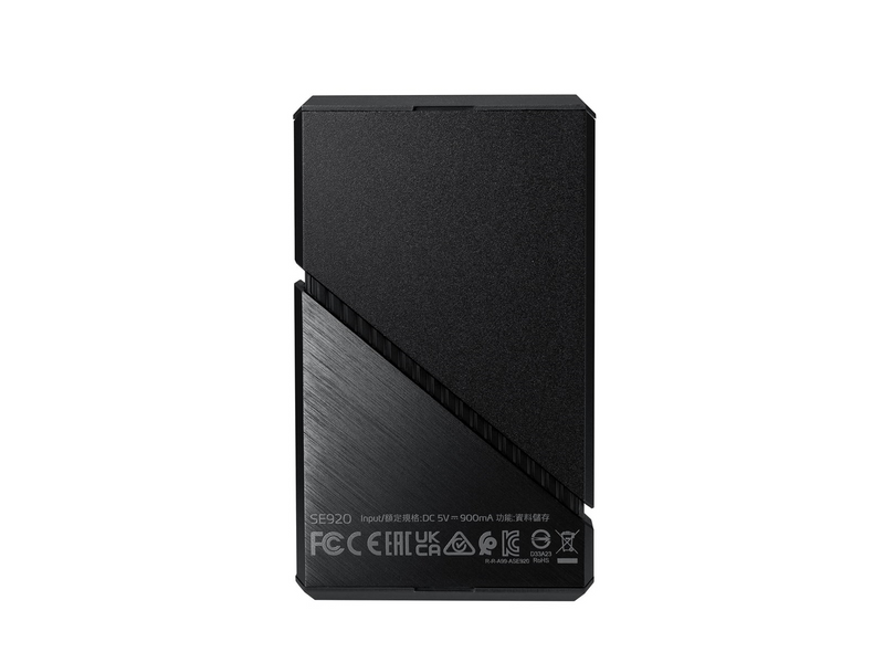 A-Data SE920 SSD - 1TB - Schwarz - Extern SSD - USB4
