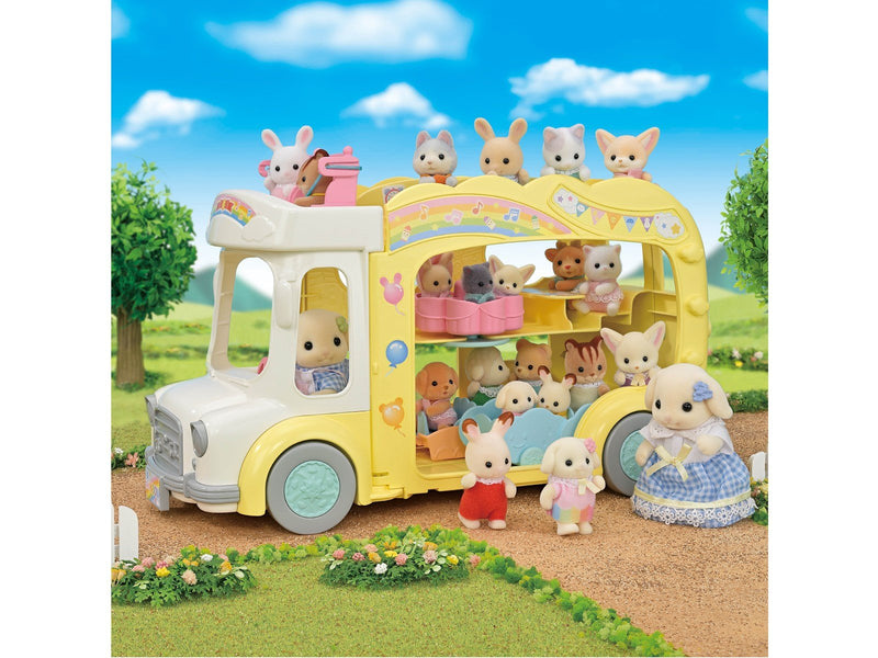 Sylvanian Families Rainbow Fun Nursery Bus
