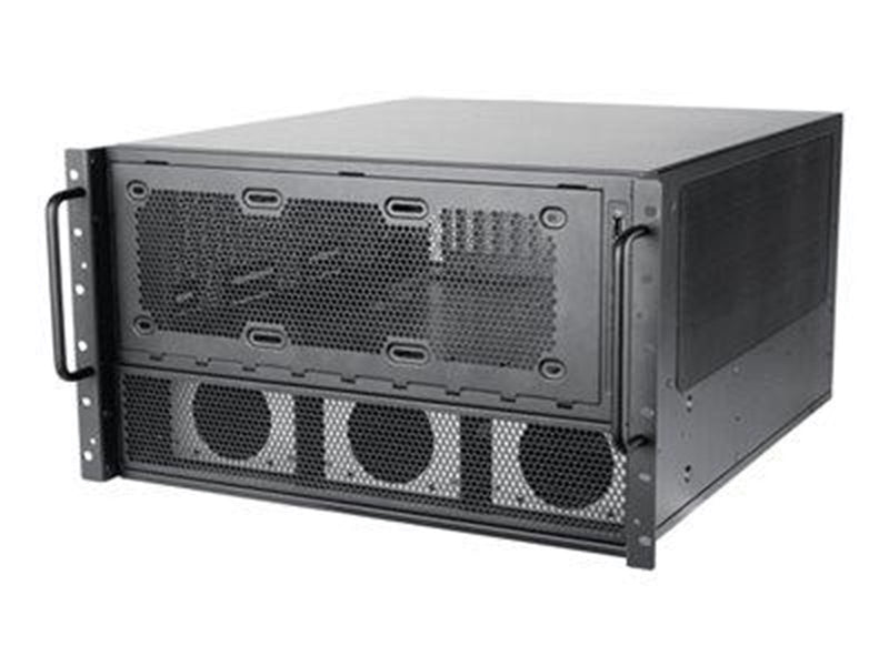 SilverStone RM600 - Gehäuse - Server (Rack) - Schwarz