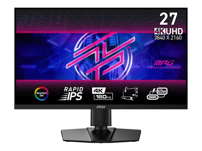 27" MSI MPG 274URFDE QD - 3840x2160 - 160Hz - Fast IPS - 65W USB-C