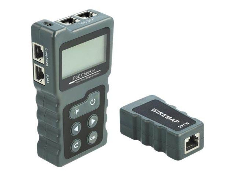 DeLOCK LCD Cable Tester RJ45 / PoE / DC