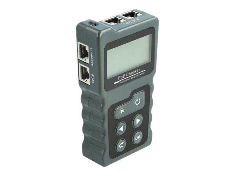 DeLOCK LCD Cable Tester RJ45 / PoE / DC