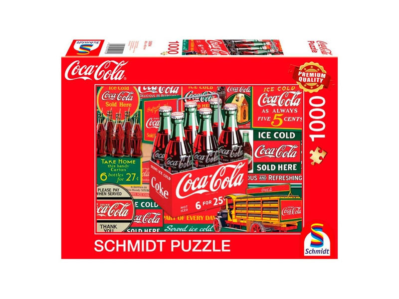 Schmidt Puzzle - Coca Cola classic (1000 pieces) Boden