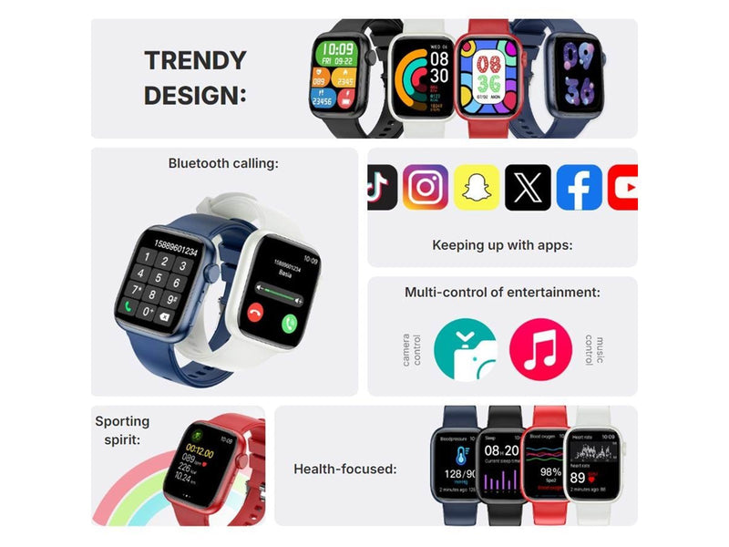 Forever IGo 3 JW-500 Smartwatch Til Børn Black