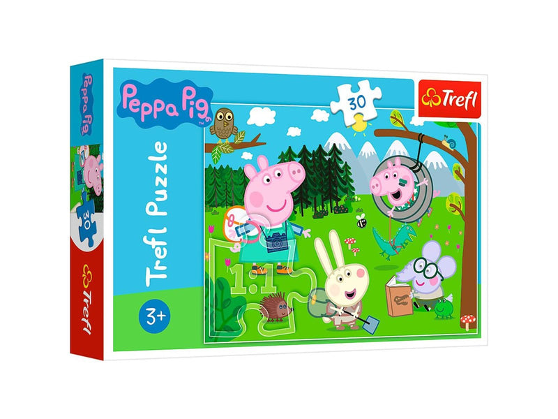 Trefl Puzzle - Peppa Pig - Forest expedition (30 pieces) Boden