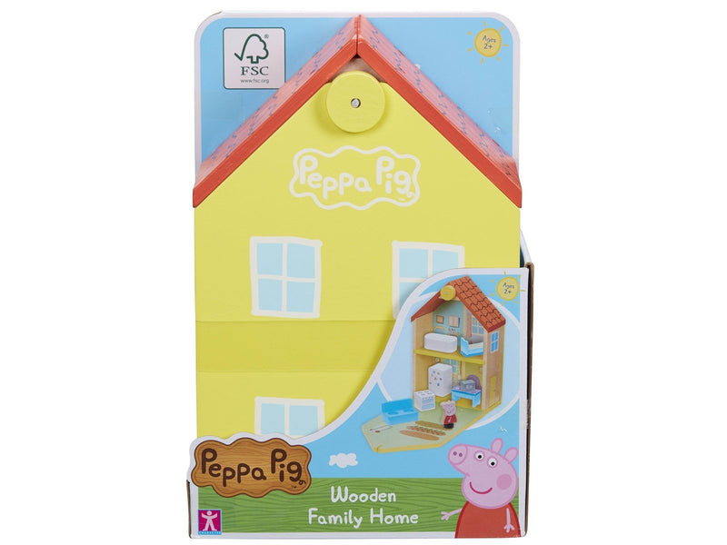 Peppa Pig Wooden Dollhouse with Accessories
