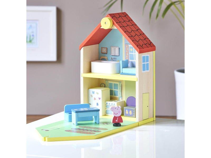 Peppa Pig Wooden Dollhouse with Accessories
