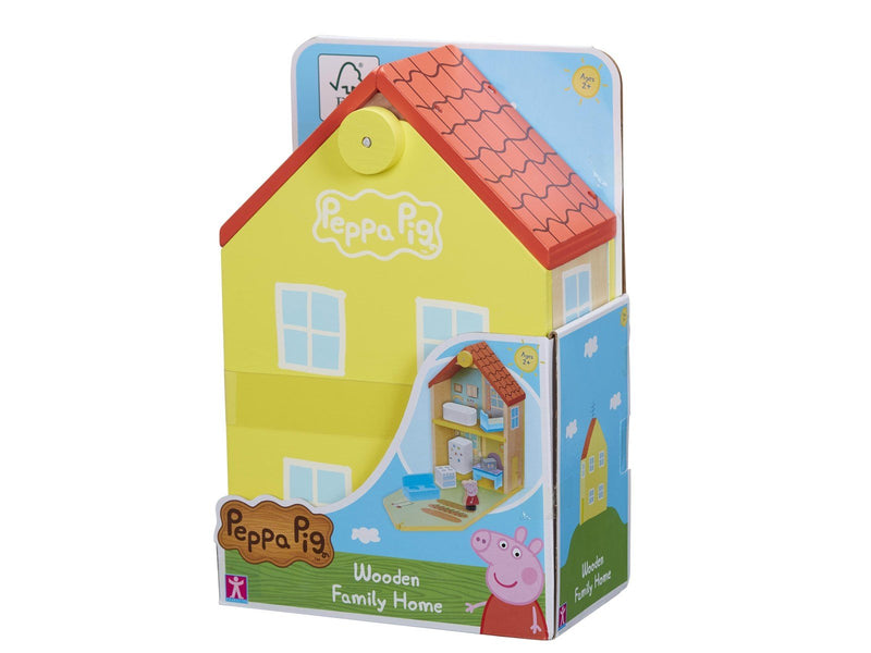 Peppa Pig Wooden Dollhouse with Accessories