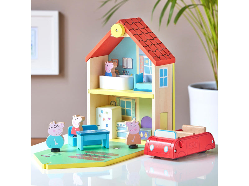 Peppa Pig Wooden Dollhouse with Accessories
