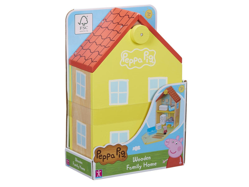 Peppa Pig Wooden Dollhouse with Accessories