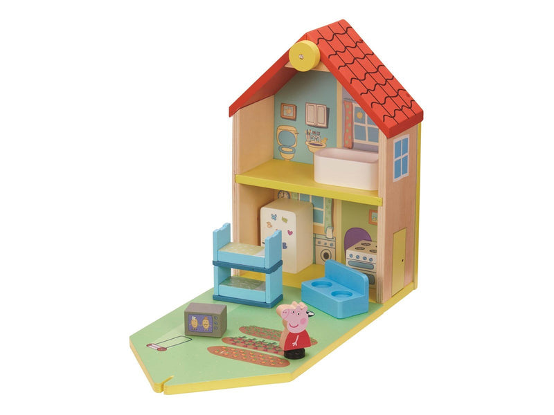 Peppa Pig Wooden Dollhouse with Accessories