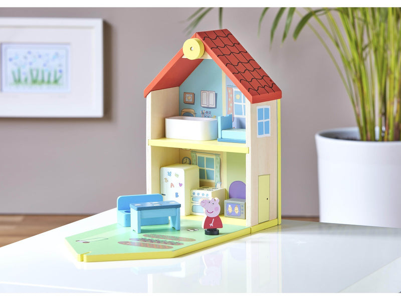 Peppa Pig Wooden Dollhouse with Accessories