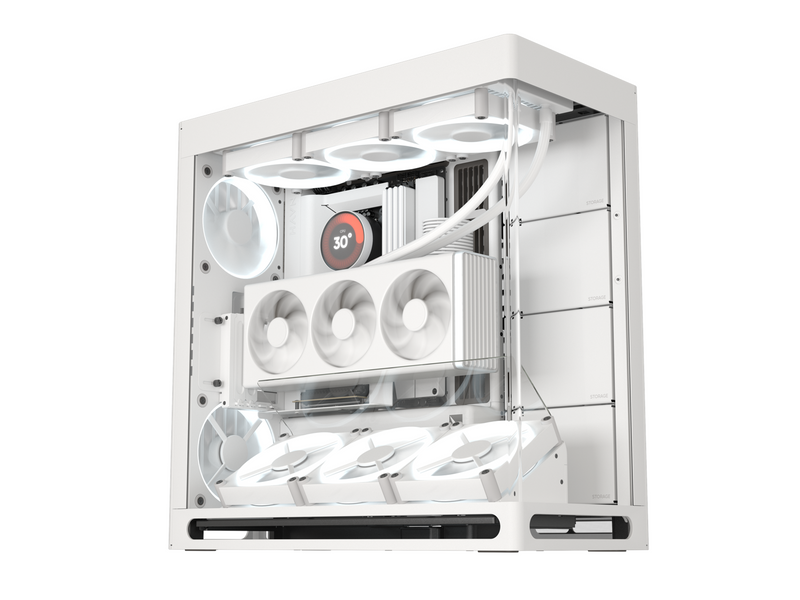 Havn HS 420 VGPU White - Gehäuse - Miditower - Weiß