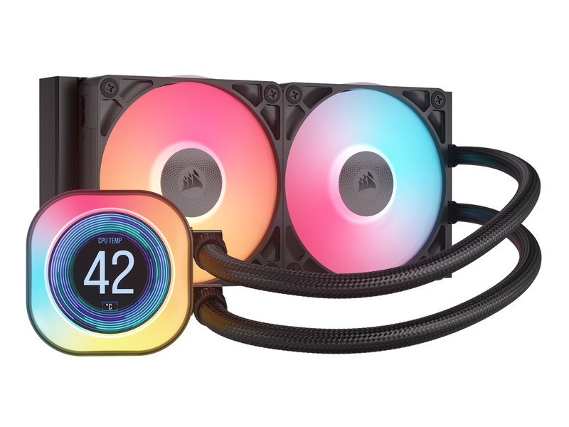 Corsair iCUE LINK TITAN 240 RX LCD - CPU-Wasserkühlung - Max 36 dBA