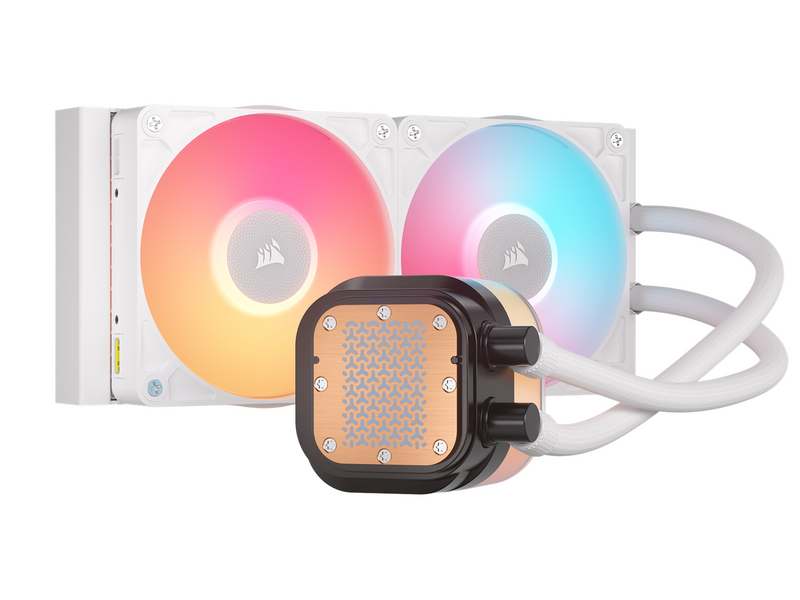 Corsair iCUE LINK TITAN 240 RX LCD White - CPU-Wasserkühlung - Max 36 dBA