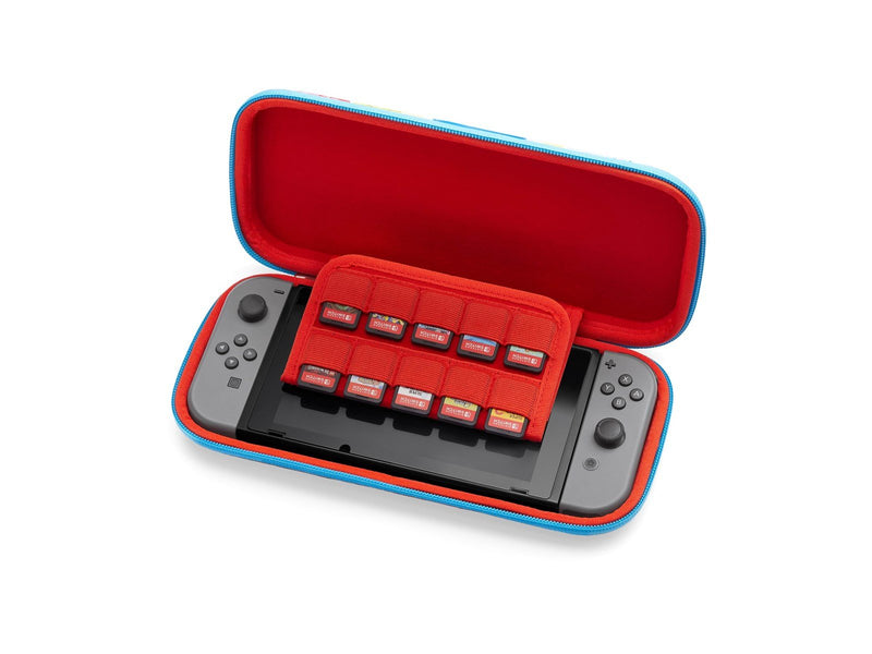 PowerA Schmales Etui für Nintendo Switch - Mushroom Kingdom-Rolle