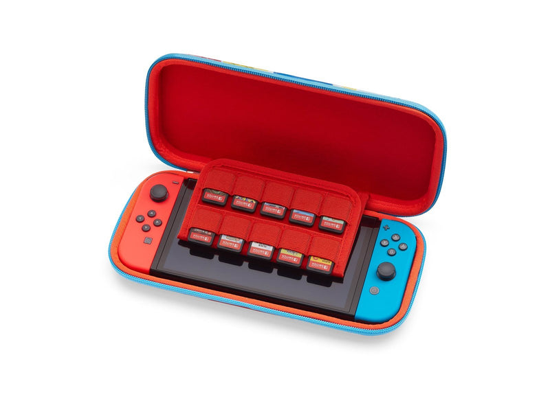 PowerA Schmales Etui für Nintendo Switch - Mushroom Kingdom-Rolle