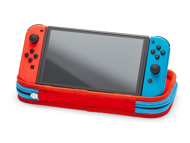 PowerA Schmales Etui für Nintendo Switch - Mushroom Kingdom-Rolle
